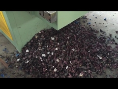 XR600 22KW cutting motor LDPE lumps shredder, rotor length 600mm