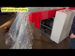 Modelo 800F, cortador, triturador y triturador de películas de plástico PE, PP, máquina de reciclaje de películas de plástico