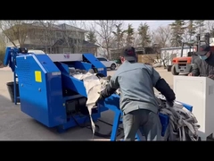 1200F 120mm pantalla para aplastar alfombra, descarga del ventilador