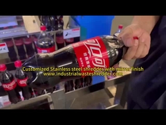 ODM botellas de plástico de acero inoxidable trituradora con fabricación de chapa de metal y chapa de metal personalizada