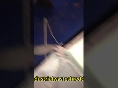 1000 trituradora ABS integrada de un solo eje de gama alta