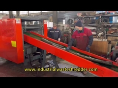 12 Cuero de cable de corte de rodillos con brazo giratorio