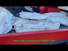 24F 8 cuchillos móviles sin pantalla para cortar bolsas de plástico de polipropileno