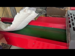 Cuchillos móviles modelo 800F 4 cortes y trituración de pantalla de 35 mm de fibra cerámica de lana suelta y fieltro