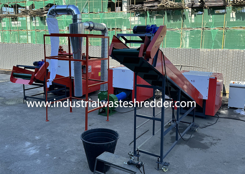 Últimas noticias de la empresa sobre Máquina para triturar redes de protección de HDPE de 1200F,máquina para cortar redes de pescado,precortador para redes