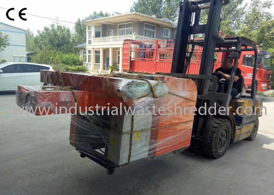 Un buen precio. Máquina de la trituradora de la bolsa de plástico de la eficacia alta, trituradora de la capacidad grande de la basura industrial en línea