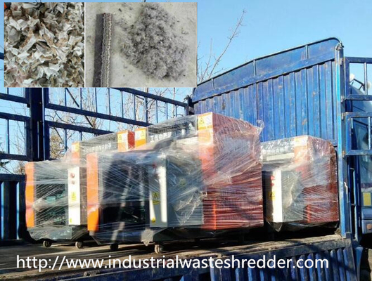 Un buen precio. Deseche la máquina industrial 3000 de la trituradora de la alfombra - 5000kg/tamaño ajustable del corte de H en línea
