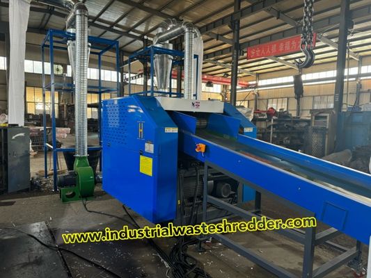 Un buen precio. Residuos industriales de ovejas trituradora de lana, piel de oveja y lana de cabra trituradora de lana capacidad personalizada y tamaño de descarga bajo consumo de energía en línea