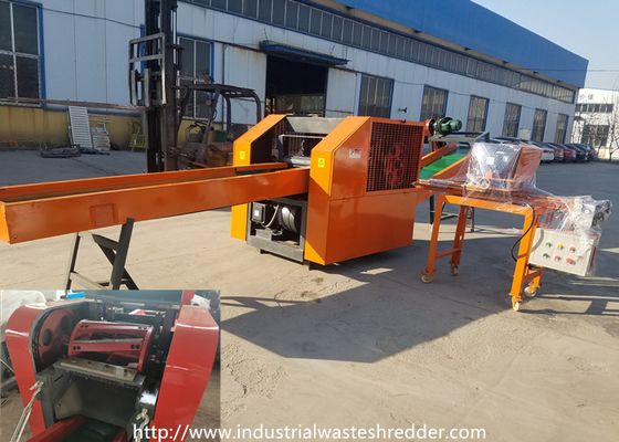 Un buen precio. Trituradora de residuos de la agricultura del lino del coco de la cosecha con las cuchillas torcidas rotatorias en línea