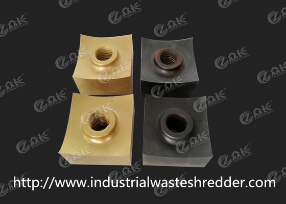 Un buen precio. Precisión industrial cuadrada de las cuchillas de corte que trabaja a máquina para la sola trituradora del eje en línea