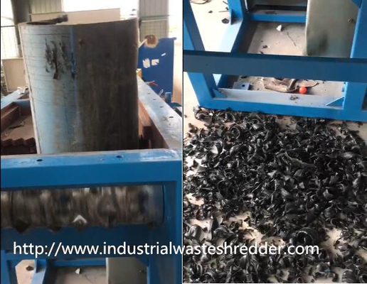 Un buen precio. Descarga de encargo ahorro de energía de la buena dureza de la trituradora del neumático de la basura industrial en línea