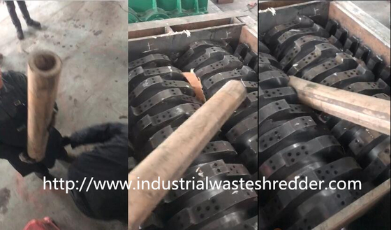 Un buen precio. Trituradora comercial de la cartulina de la basura sólida, máquina industrial de la trituradora de papel en línea