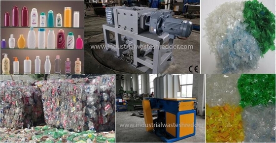 Un buen precio. Operación simple de reciclaje tamaño pequeño plástica de la función de la trituradora de residuos de la botella del ANIMAL DOMÉSTICO del pedazo en línea