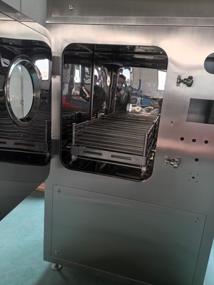 Hoja de metal SUS316L Fabricación de acero inoxidable Esterilización médica Cámara de transferencia interna de la máquina de limpieza por ultrasonidos Marco