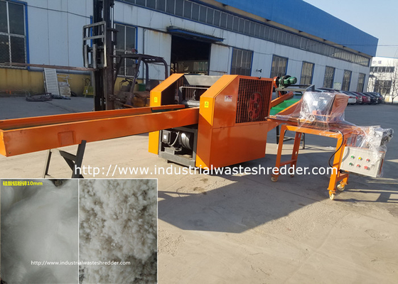 Un buen precio. Algodón de aluminio de poco ruido del silicato de la cortadora del trapo/trituradora combinada de la aguja en línea