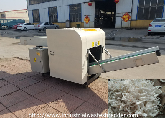 Un buen precio. Pañales defectuosos de la servilleta sanitaria de las cuchillas de la trituradora rotatoria del trapo que reciclan la cortadora en línea