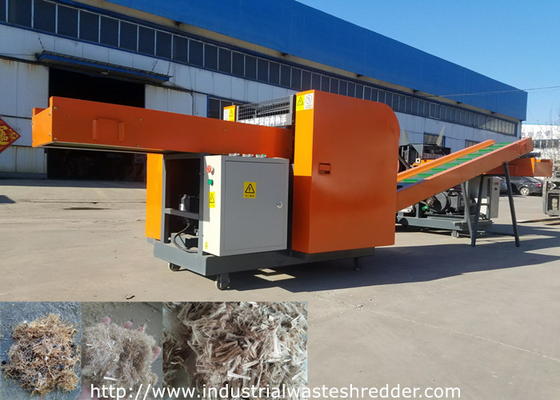 Un buen precio. EFB/cuchilla rotatoria del cortador del lino del cáñamo de Guinea de la cortadora de la fibra de la palma con la eliminación del polvo en línea