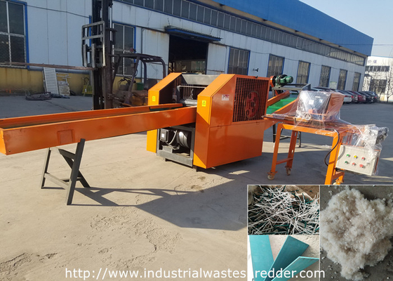 Un buen precio. La roca de la trituradora de residuos industrial de las lanas minerales/las lanas de cristal sentía la trituradora del corte en línea