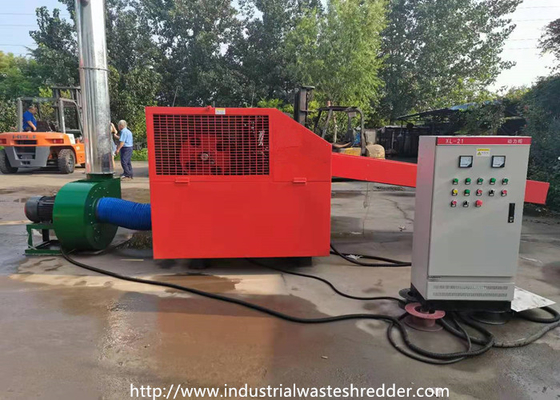 Un buen precio. trituradora de residuos industrial de la cuchilla del acero de herramienta de aleación del bolso de la rafia 7.5hp en línea