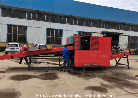 Un buen precio. Cuchillas rotatorias que reciclan la trituradora de residuos plástica con el motor 8P en línea