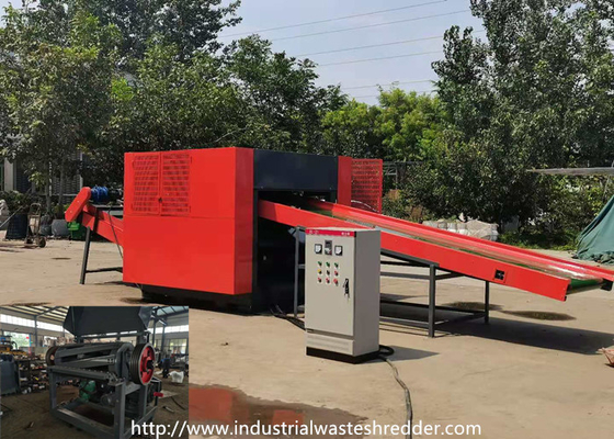 Un buen precio. Trituradora de residuos industrial rotatoria de las cuchillas para el forraje Straw Cutting en línea